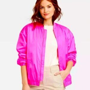 Women's Bomber Jacket - A New Day™ Pink - NWOT!